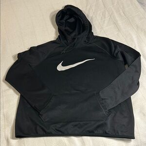 Nike Black Dri Fit Pullover With Thumb Holes